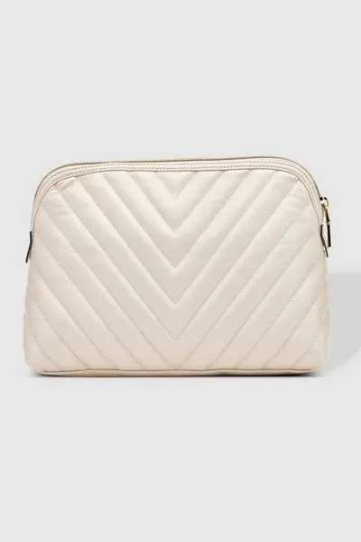 POSITANO COSMETIC CASE PEARL WHITE